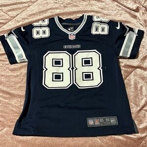 Nike Navy and White NFL Jersey
